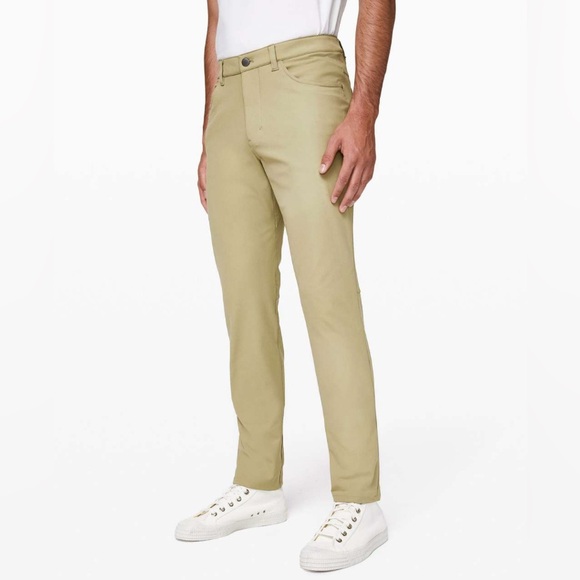 lululemon athletica Other - SOLD Lululemon ABC Relaxed-Fit Pant 34" *Warpstreme in Tofino Sand Size 46 Waist